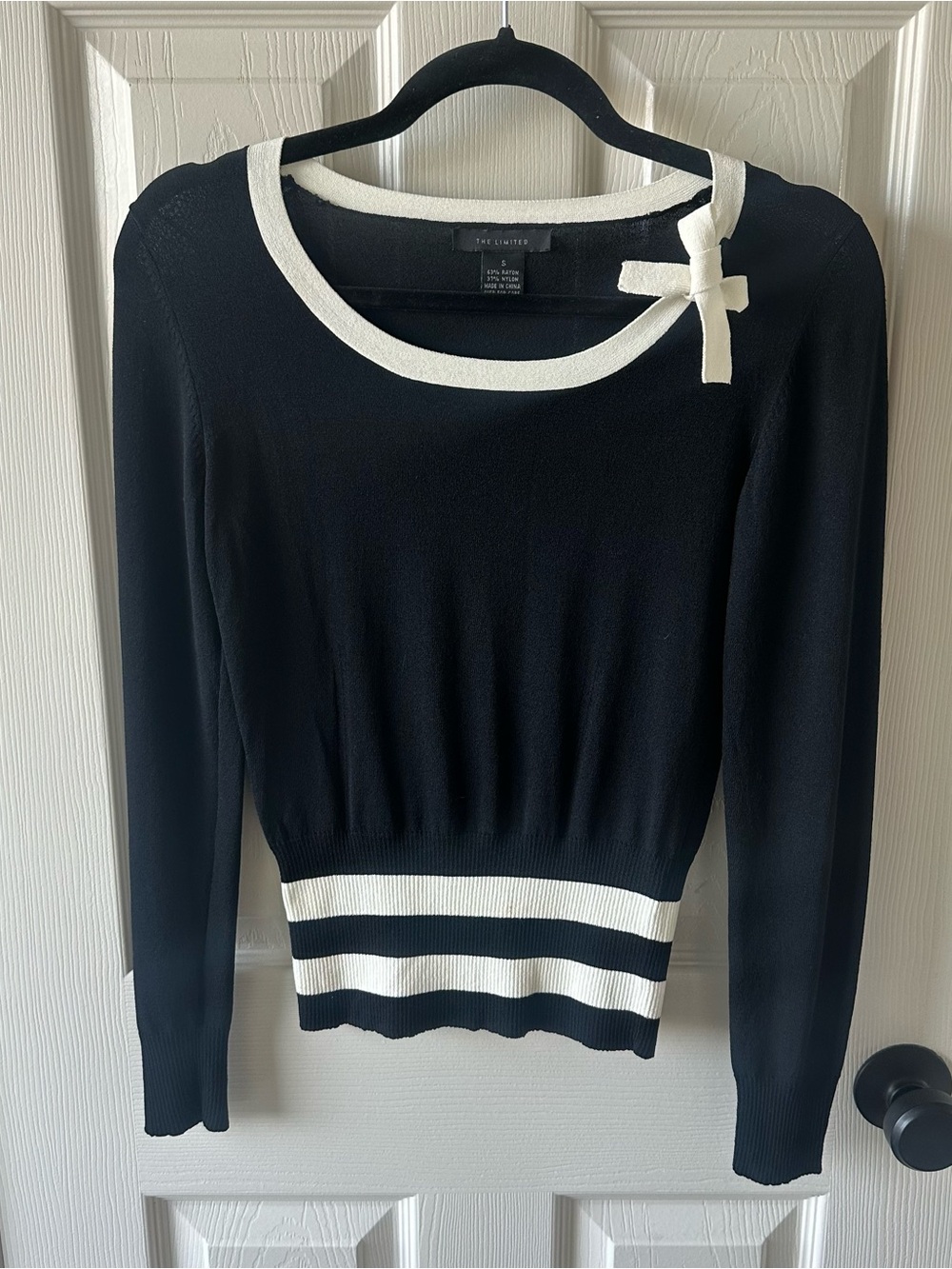 Vintage The Limited Audrey Hepburn Inspired Knit Top Small
